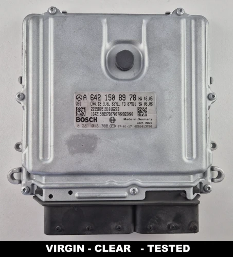 A6421508978 0281013708 engine ECU Mercedes-Benz 3.0 CDI OM642 Virgin CLS C219 320 CDI
