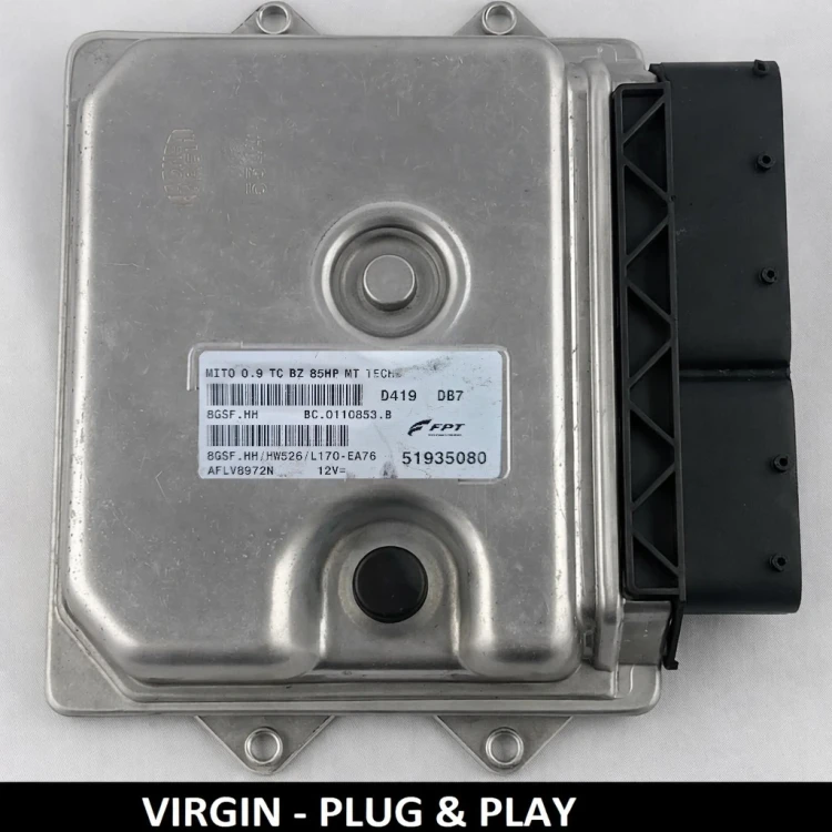 51935080 8GSFHH ECU engine controller VIRGIN Plug and Play Alfa Romeo MiTo 0.9 TwinAir 85KM