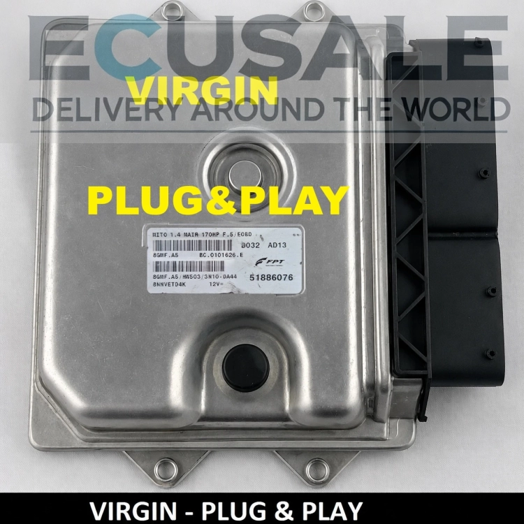 51886076 BC0101626E 8GMF.A5 Centralina motore Alfa Romeo MiTo 1.4 MultiAir 170KM VIRGIN Plug Play