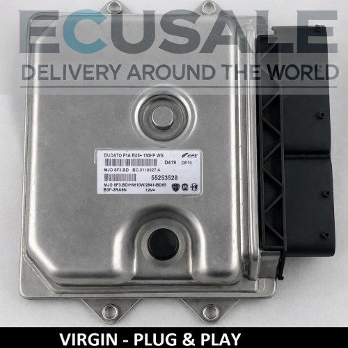 Motorsteuergerät Fiat Ducato 2.3 Multijet 130KM MJD8F3.BD 55253528 VIRGIN Plug &amp;amp;amp; Play