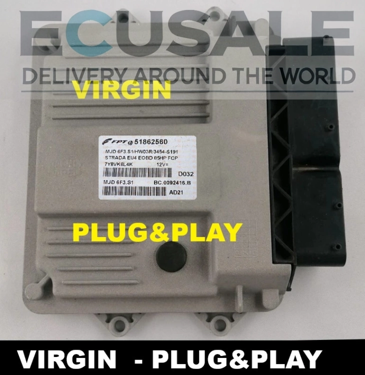 Motorsteuergerät Fiat Strada 1.3 Multijet ECU 51862560 Magneti Marelli MJD6F3.S1 EGR OFF DPF OFF