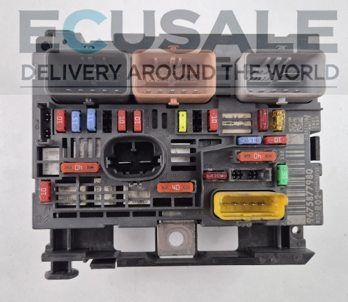 9675877980 BSM-R02 Delphi moduł BSM skrzynka bezpieczników Citroen C4 C5 Peugeot 3008 5008 sprawdzony gwarancja OEM