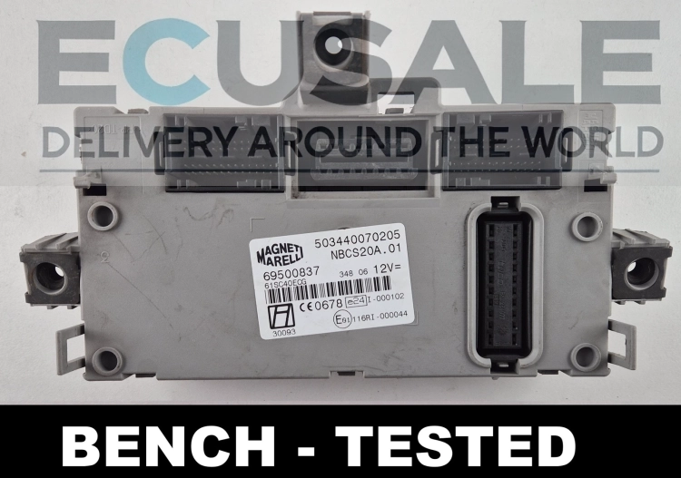 69500837 503440070205 BCM Body Computer module  Iveco Daily Magneti Marelli NBCS20A.01 Bench Tested