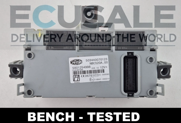 503440070123 5801254998 BCM Body Computer Iveco Daily Magneti Marelli NBCS20A.00 Bench Tested