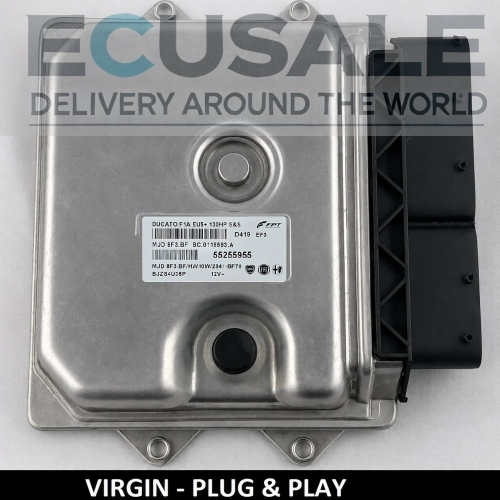 55255955 Centralita de motor Fiat Ducato 2.3 Multijet MJD 8F3.BF Virgin Plug and Play