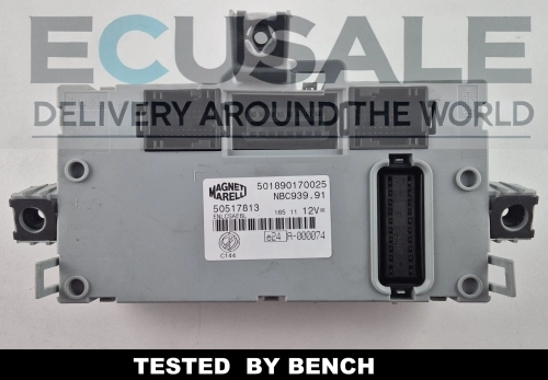 50517813 501890170025 BCM Body Computer Alfa Romeo 159 Magneti Marelli NBC939.91 sprawdzony przez BENCH