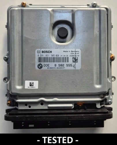 8582555 0281031305 centralina do motor BMW 2.0 Diesel DDE8582555 F10 / F11 525d