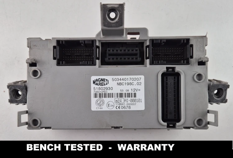 51802930 503440170206 Body Computer BCM Fiat Bravo II