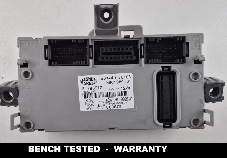 503440170103 51786512 modul BCM Body Computer Fiat Bravo II NBC198C.01 Magneti Marelli