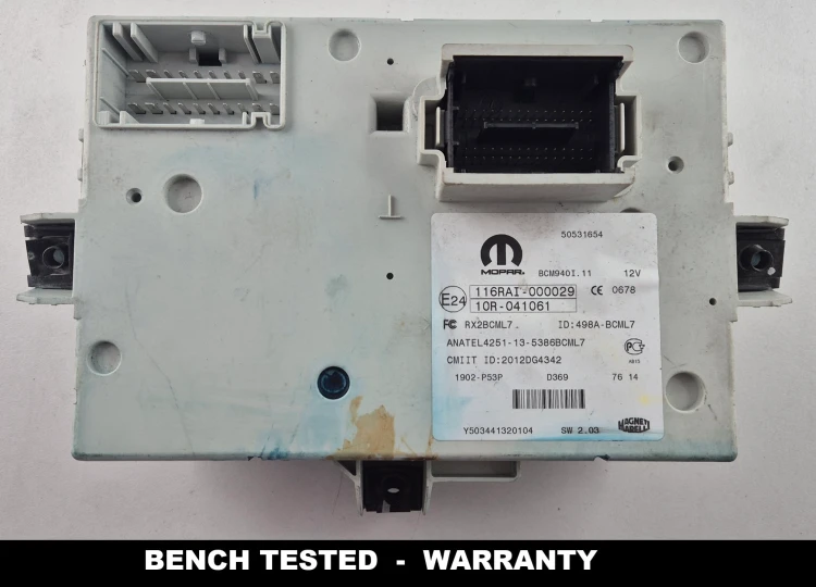 50531654 BCM940I.11 Body Computer BCM Alfa Romeo Giulietta