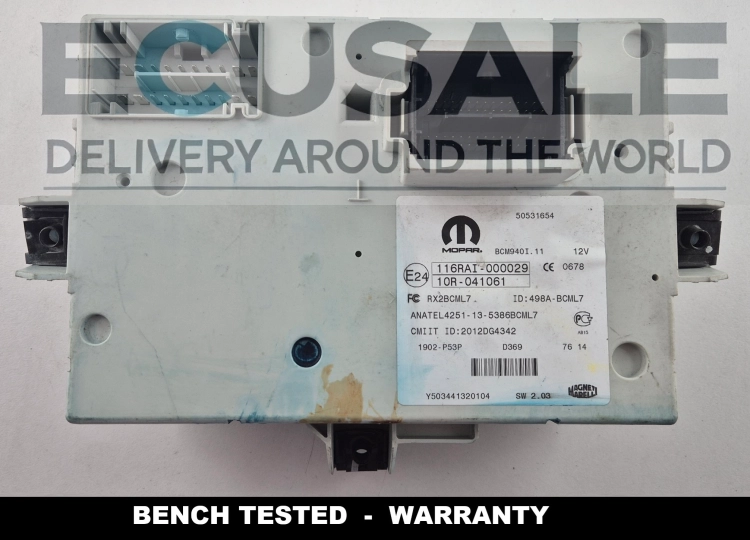 BCM Body Computer 50531654 Alfa Romeo Giulietta BCM940I.11 Mopar Magneti Marelli módulo