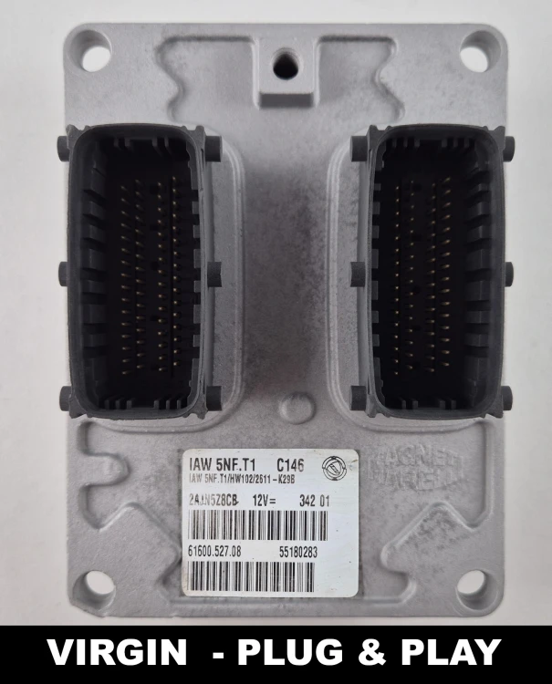 55180283 IAW 5NF.T1 61600.527.08 Centralina do motor Fiat Stilo 1.6 16V Virgin Plug and Play