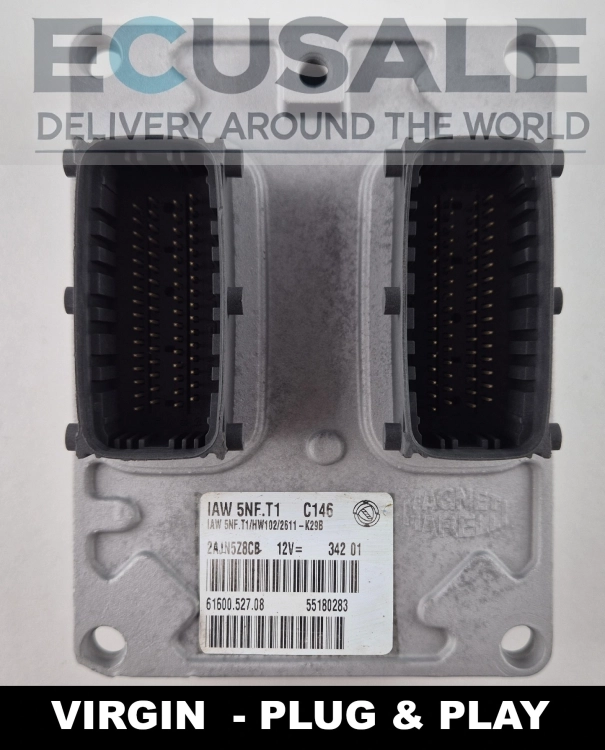 55180283 IAW 5NF.T1 61600.527.08 ECU engine controller Fiat Stilo 1.6 16V Virgin Plug and Play