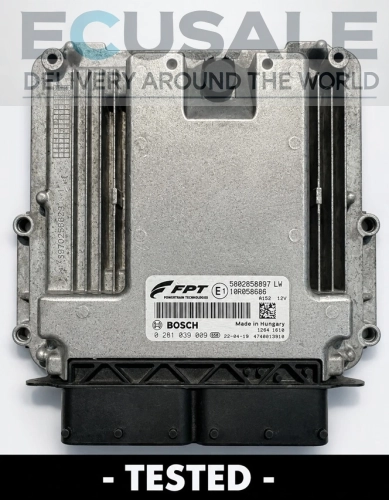 Centralita de motor ECU 0281039009 5802858897 Iveco Daily 2.3 Diesel Euro 6
