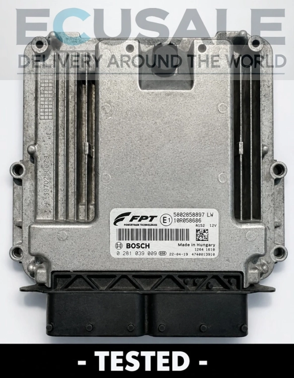 Sterownik silnika ECU 0281039009 5802858897 Iveco Daily 2.3 Diesel Euro 6