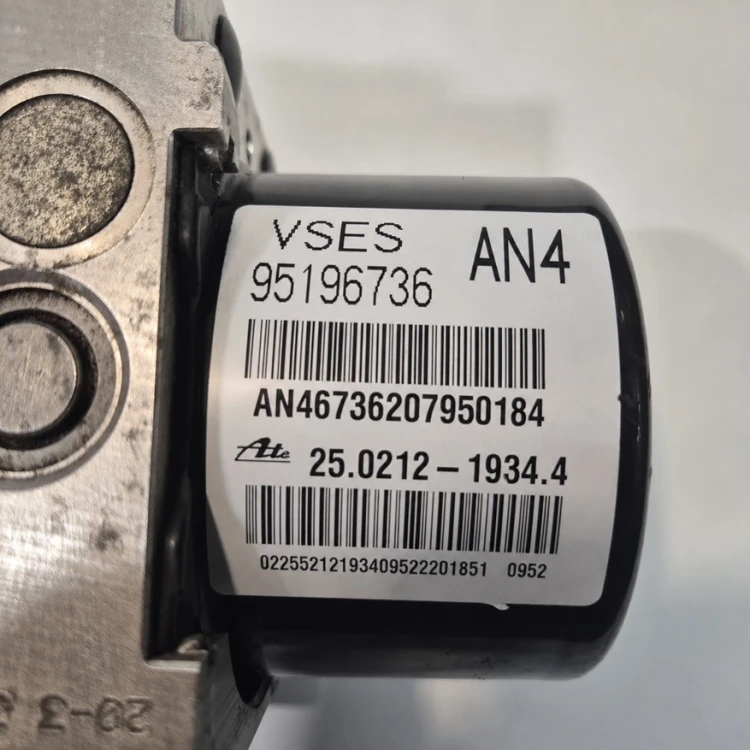 Módulo ABS 95196736 AN4 ATE 25.0212-1934.4 para Captiva Antara testado