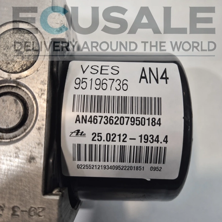 Modulo ABS 95196736 AN4 ATE 25.0212-1934.4 per Captiva Antara testato