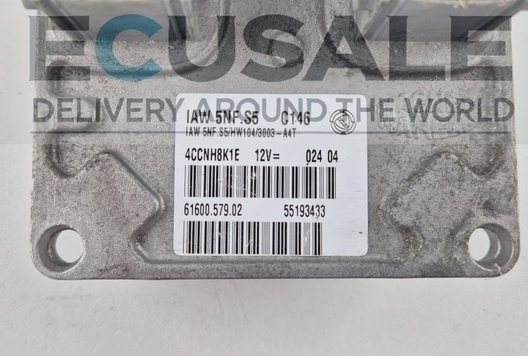 55193433 IAW5NF.S5 Centralina motore Panda 1.2 8V Virgin Plug &amp;amp;amp; Play