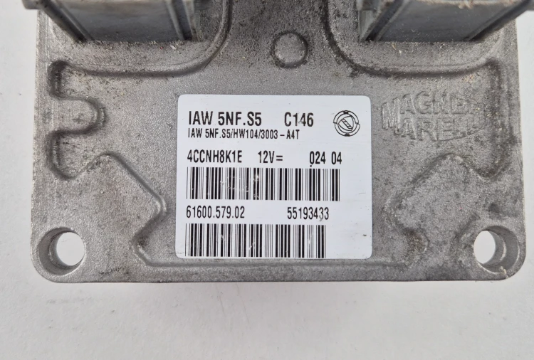 55193433 IAW5NF.S5 sterownik silnika Fiat Panda 1.2 8V – dodatkowe zdjęcie