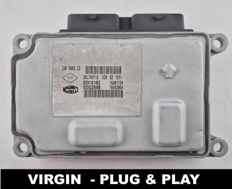 8200181482 8200229098 IAW 5NR2.C2 Centralita de motor Renault Clio II 1.2 16V Virgin Plug and Play
