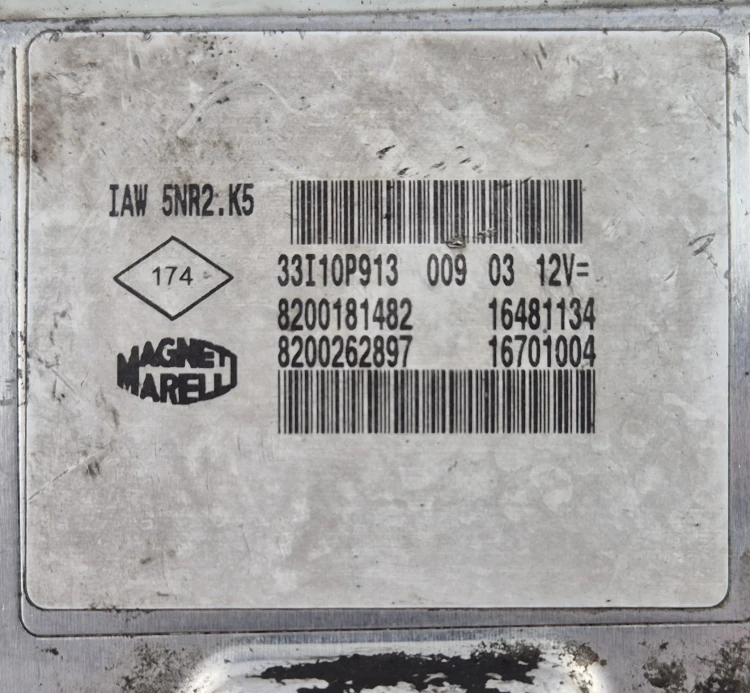 IAW 5NR2.K5 ECU Renault Clio II 1.2 16V Virgin Plug &amp;amp;amp; Play Centralina motore