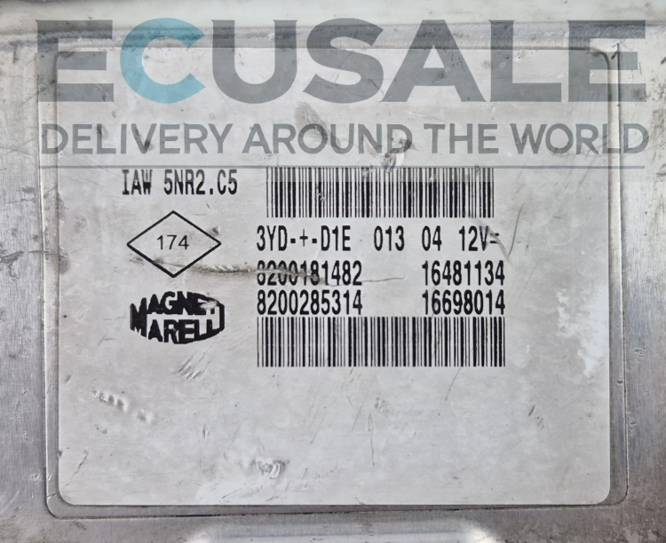 IAW 5NR2.C5 ECU Renault Clio II 1.2 16V Virgin Plug &amp; Play