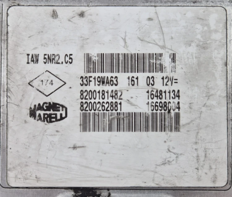 Motorsteuergerät Renault Kangoo 1.2 16V 8200262881 Magneti Marelli
