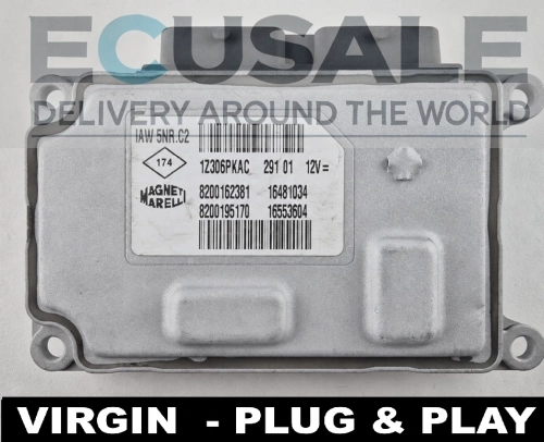 8200162381 ECU engine control unit Magneti Marelli IAW 5NR.C2 Renault Clio 1.2 16V