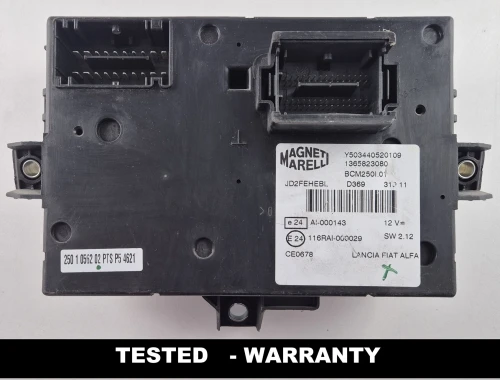 1365823080 Y503440520109 módulo BSI Fiat Ducato