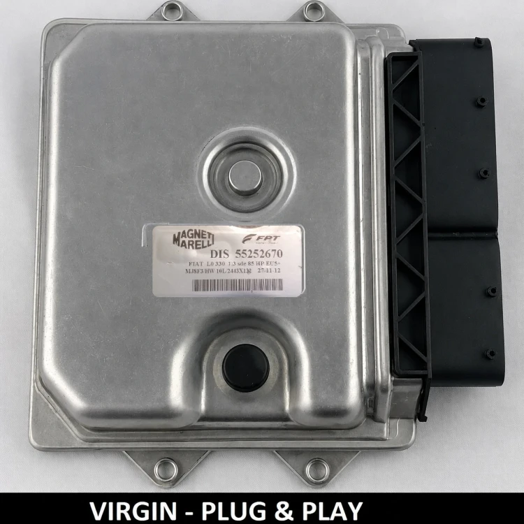 Sterownik silnika Magneti Marelli 55252670 MJ8F3 HW10L do Fiat 500L 1.3 85 HP EU5+ VIRGIN Plug &amp; Play
