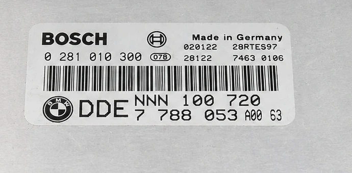 0281010300 BMW DDE 7788053 IMMO OFF Plug &amp;amp;amp; Play Motorsteuergerät Bosch