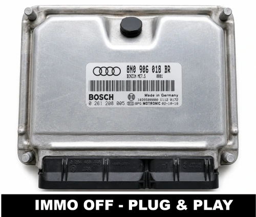 sterownik silnika 8N0906018BR 0261208005  Bosch ME7.5 Audi TT 8N 1.8T