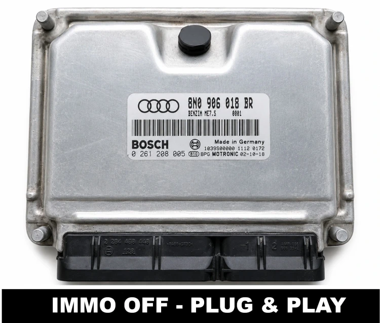sterownik silnika 8N0906018BR 0261208005  Bosch ME7.5 Audi TT 8N 1.8T