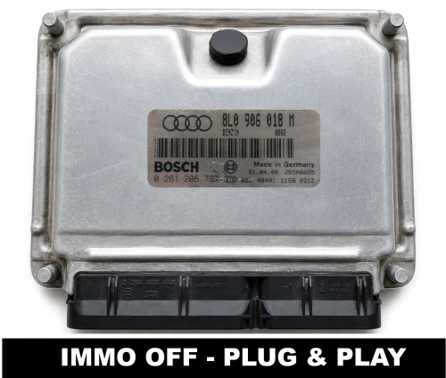 8L0 906 018 M 0261206797 sterownik silnika Bosch Audi TT 8N 1.8T IMMO OFF