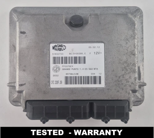 51832733 CFC328F.09 sterownik skrzyni biegów Magneti Marelli Fiat Grande Punto 1.4 MTA