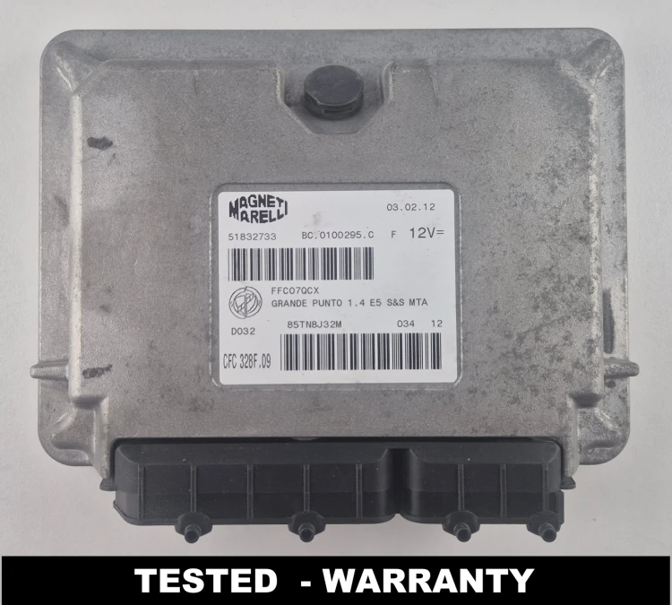 51832733 CFC328F.09 TCU transmission gearbox controller Magneti Marelli Fiat Grande Punto 1.4 MTA