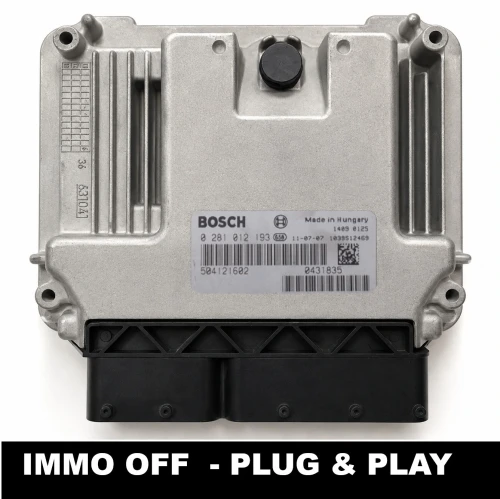 centralita 0281012193 504121602 IMMO OFF for IVECO Daily 3.0 HPI / 2.3 HPI