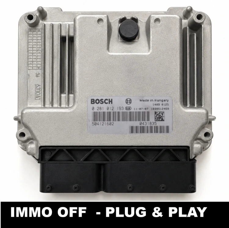 centralita 0281012193 504121602 IMMO OFF for IVECO Daily 3.0 HPI / 2.3 HPI