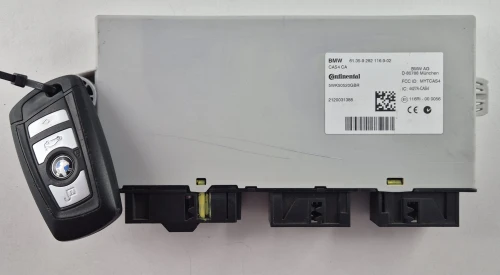 BMW 61359282116 CAS4 CA Continental 5WK50520GBR module with Key