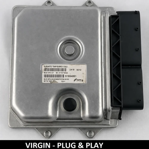 Motorsteuergerät 51904061 MJD8F2.G1 für Fiat Punto 1.3 – Plug-GO, Euro-5-konform, einbaufertig