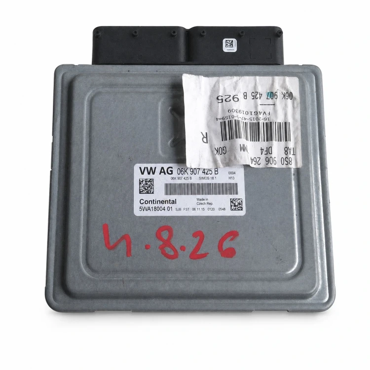 ECU engine control unit VW 06K907425B Continental SIMOS 18.1