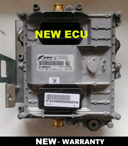 Zdjęcie ECU Iveco EDC7UC31 – oryginalny komputer 504388754 Bosch 0281020146 z ciężarówki Stralis