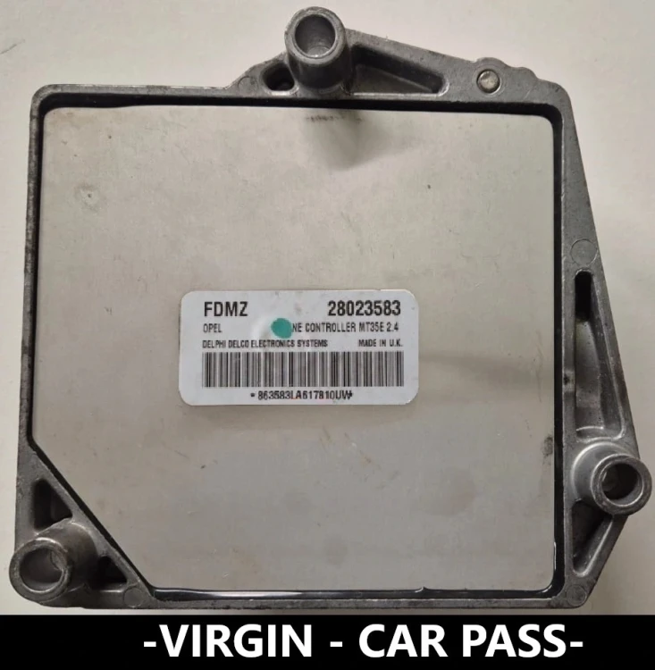 ECU engine control unit 28023583 FDMZ Opel Zafira B 1.6 CNG MT35E 2.4