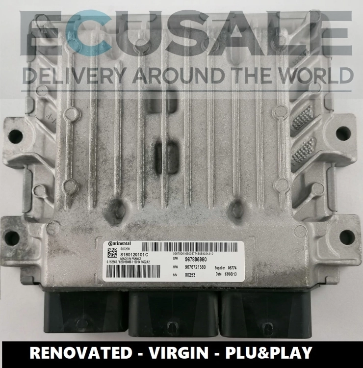 ECU SID208 S180129101C 9678935980