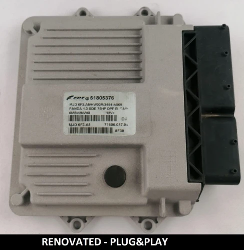 Sterownika silnika Virgin Fiat Panda 1.3 51805376 Plug &amp; Play