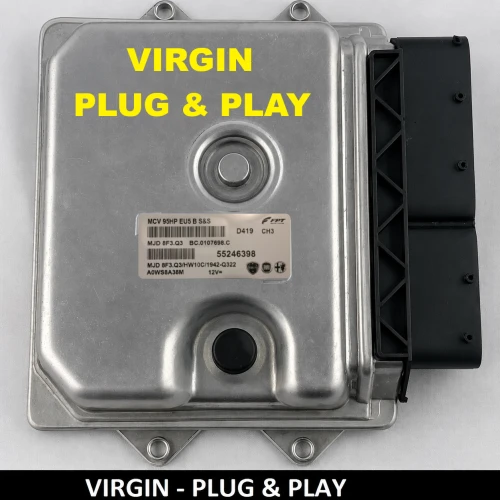 ECU engine 55246398, MJD 8F3.Q3/ Fiat Qubo