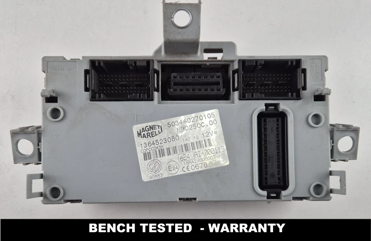 Centralina BCM BSI Fiat Ducato Magneti Marelli 1364523080, 503440270105, variante NBC250C.00