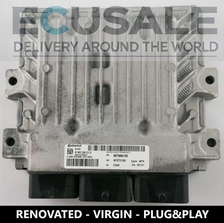 Centralita de motor S180129101D-SID208-9678994180-1