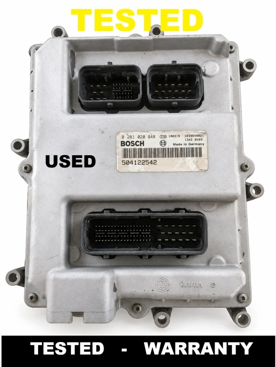 używany Sterownik Silnika Iveco 0281020048