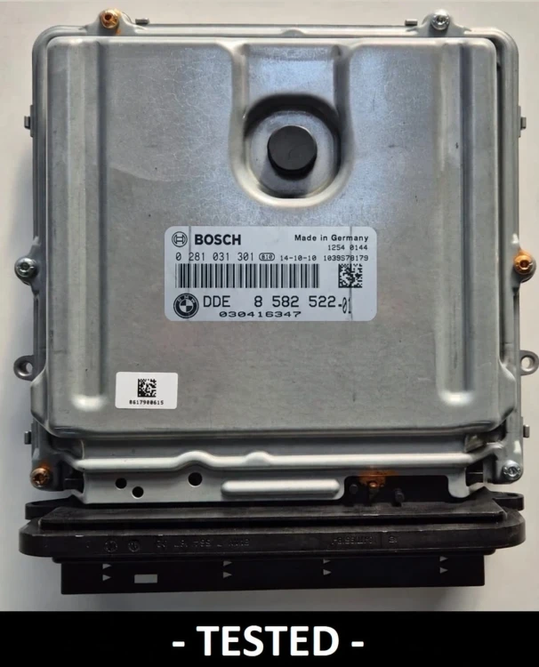 8582522 0281031301 centralina motore BMW DDE8582522